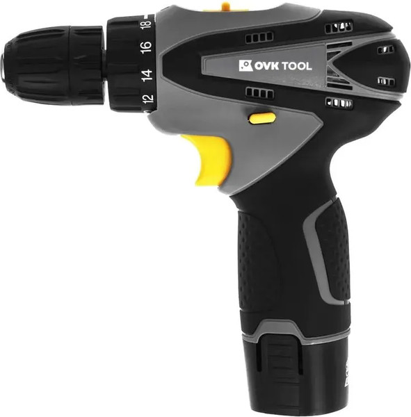 Аккумуляторная дрель-шуруповерт Ovk Tools OTCS1AA-12V-1.5A- фото2