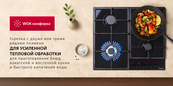 Газовая варочная панель Hansa BHGW611839- фото10