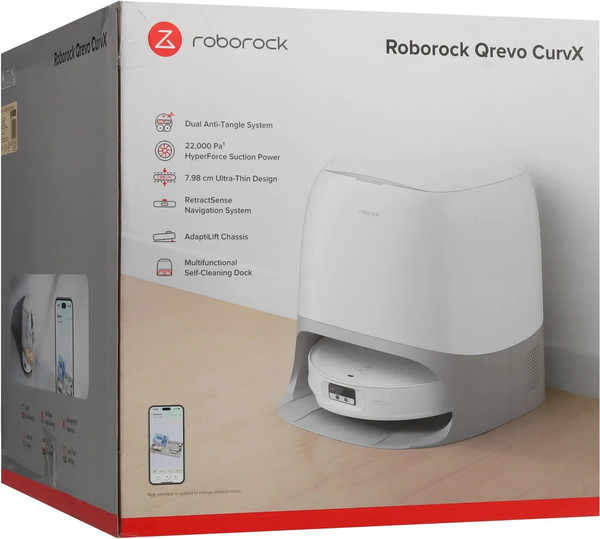 Робот-пылесос Roborock CurvX / QRCX02-02- фото10