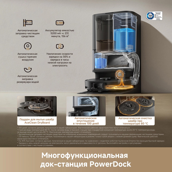 Робот-пылесос Dreame Robot Vacuum L50 Ultra CE / RLL53SE- фото8