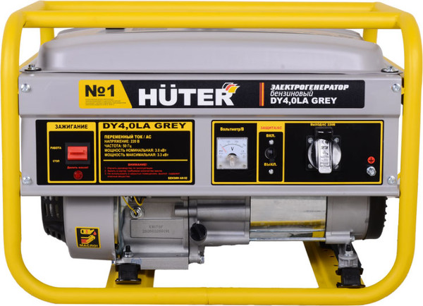 Бензиновый генератор Huter DY4.0LA GR Huter- фото2