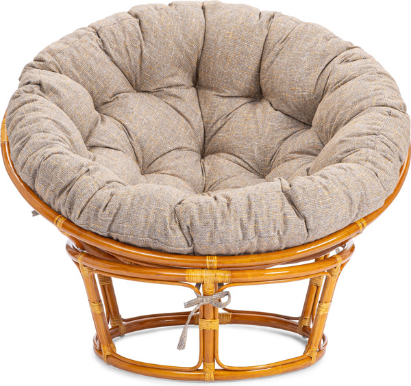 Кресло садовое Tetchair Papasan 23/01 W с подушкой и ремешками- фото4