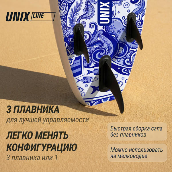 SUP-борд UNIX Line Line Glaze / SUPGZ320- фото4