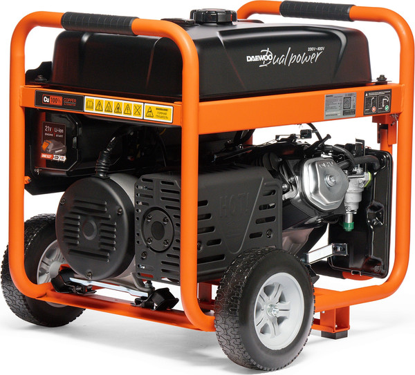 Бензиновый генератор Daewoo Power GDA 10500DPLi-3- фото5