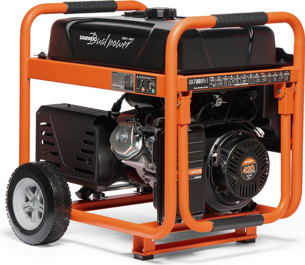 Бензиновый генератор Daewoo Power GDA 7500DPLi-3- фото7