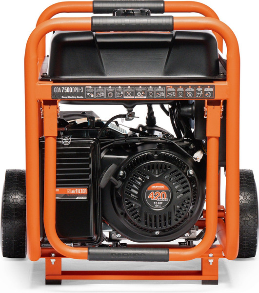 Бензиновый генератор Daewoo Power GDA 7500DPLi-3- фото8