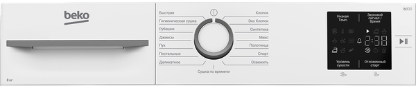 Сушильная машина Beko BIDB81151 W- фото5