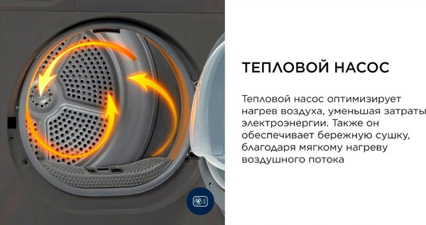 Сушильная машина Midea MD0180BH60/T- фото6