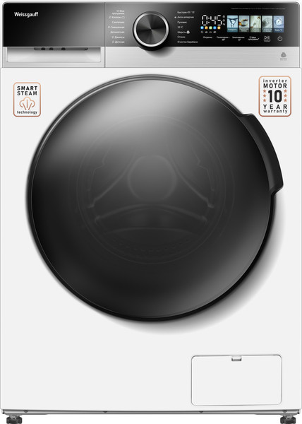 Стиральная машина Weissgauff WM 45148 Color Touch Inverter Steam- фото