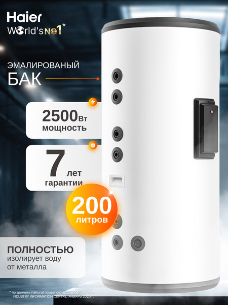 Бойлер косвенного нагрева Haier AquaBoost S 1.200F / GA0UARE05- фото4