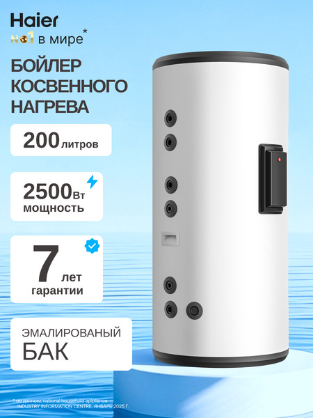 Бойлер косвенного нагрева Haier AquaBoost S 1.300F / GA0UAUE05- фото4