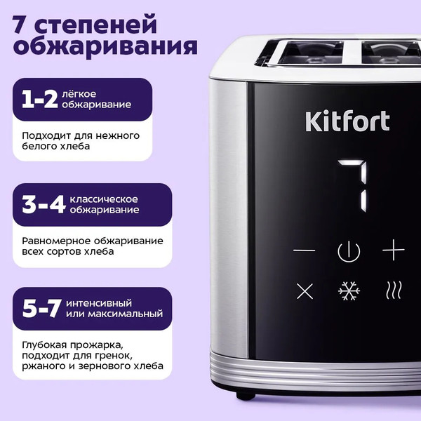 Тостер Kitfort КТ-9978- фото4