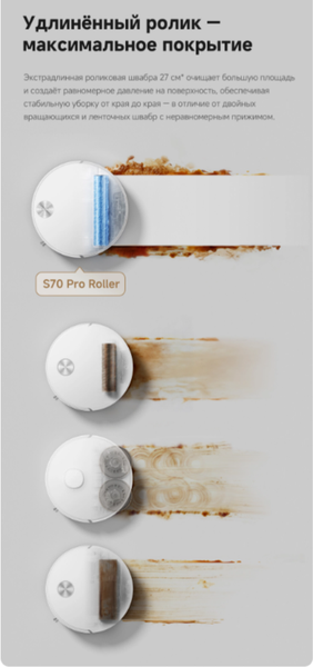 Робот-пылесос Trouver S70 Pro Roller / RLZ11HE- фото6