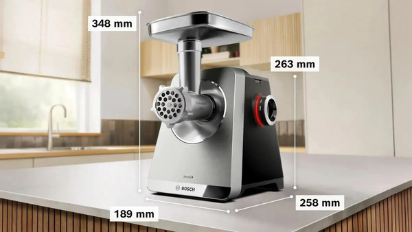 Мясорубка электрическая Bosch Series 8 / MFWS835M- фото9