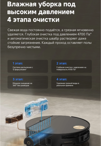 Робот-пылесос Trouver S70 Ultra Roller / RLZ52EE- фото4