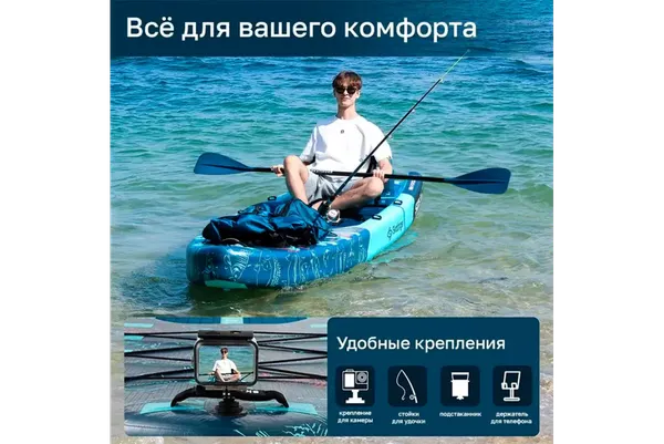SUP-борд Skatinger Fishing sup / SKDY01- фото4