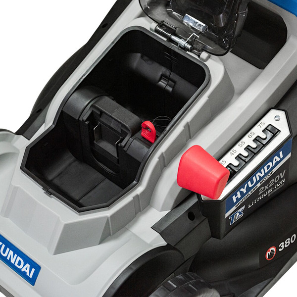 Газонокосилка аккумуляторная Hyundai HYL438iONSET- фото8