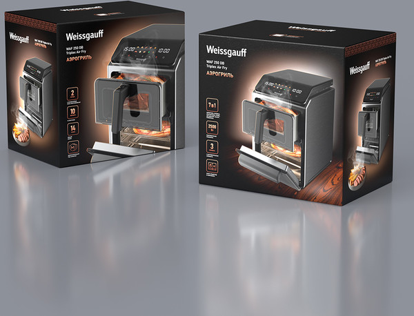 Аэрогриль Weissgauff WAF 250 DB TriplexAirFry- фото10