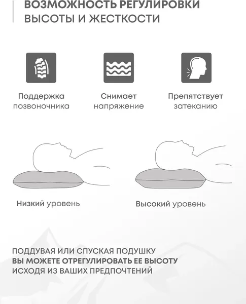 Подушка туристическая RSP Outdoor Sweet P-SW-LB- фото8