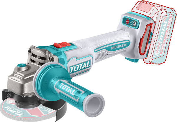 Угловая шлифовальная машина TOTAL TAGLI2120252- фото