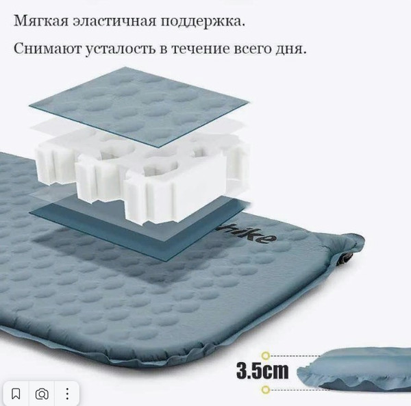 Туристический коврик Naturehike CNK2300DZ013 Ultralight- фото6