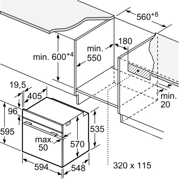 Электрический духовой шкаф Bosch HUA736EG0T- фото8