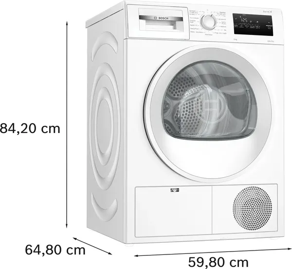 Сушильная машина Bosch WTH86200PL- фото7