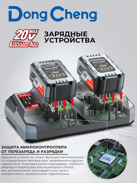 Угловая шлифовальная машина DongCheng DCSM04-125(Type Z)- фото9