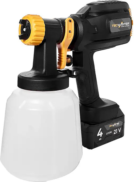 Краскопульт электрический Tecmaster T 1250 DIY 21V- фото