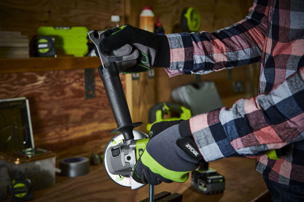 Угловая шлифовальная машина Ryobi RAG18125-1C40S / 5133005643- фото6