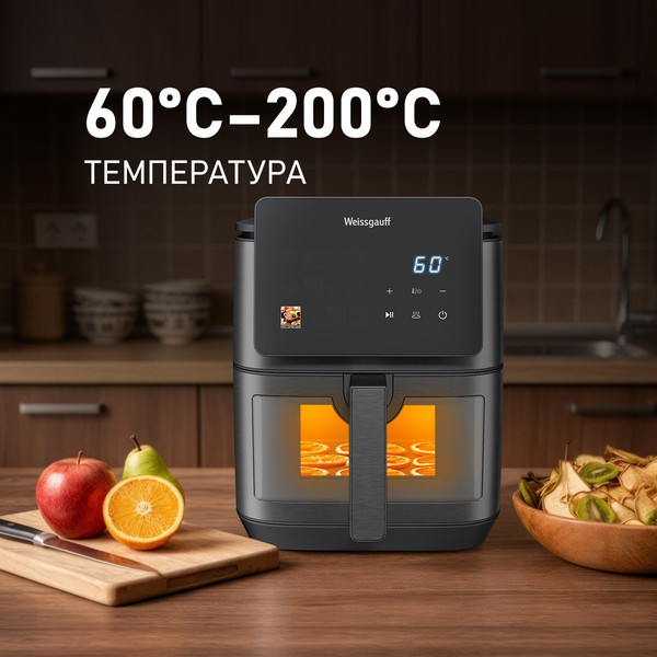 Аэрогриль Weissgauff WAF 909 DB Digital FryPro- фото9