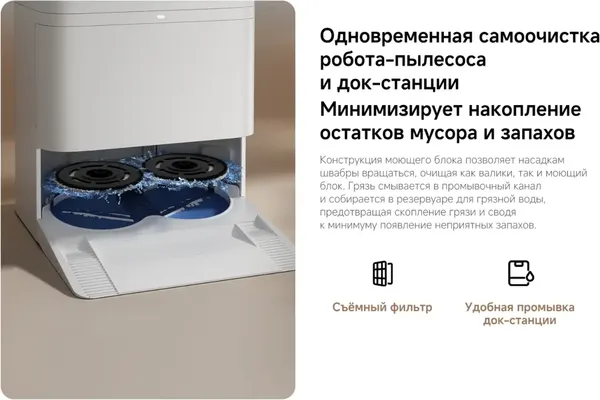Робот-пылесос Xiaomi Robot Vacuum H50 / BHR08GUEU- фото8