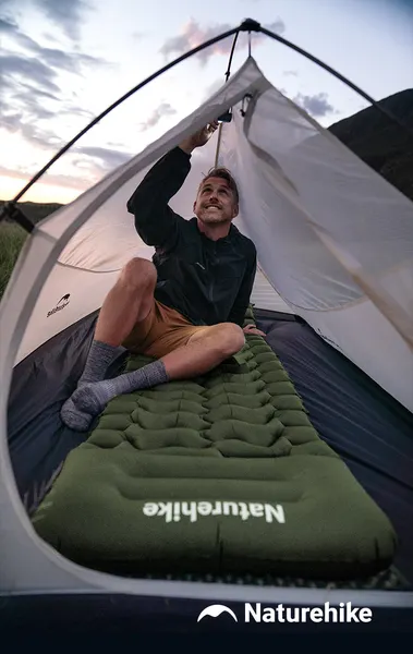 Туристический коврик Naturehike FC01 200х60х6.5см / CNK2550WS019-65PFPAGR- фото5