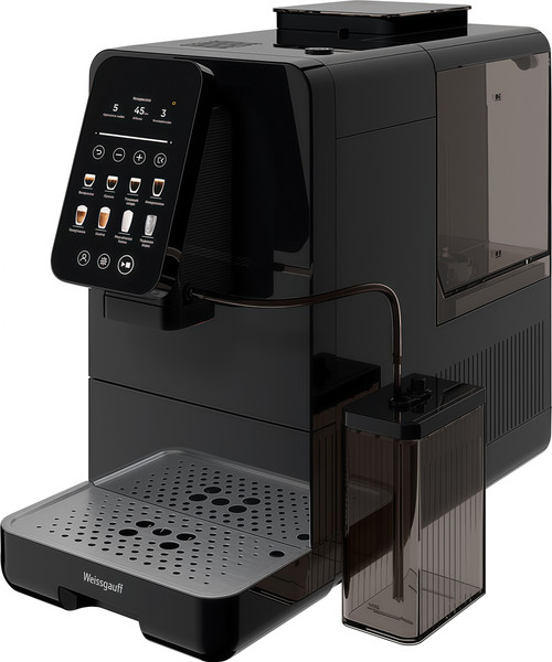 Кофемашина Weissgauff WCM-345 Automatic ColorTouch Cappuccino Nero- фото