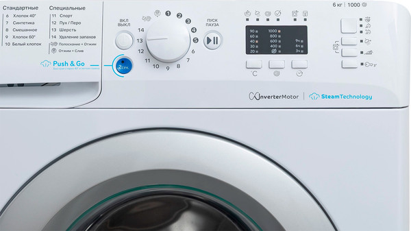 Стиральная машина Indesit BWSA 6109 WSV- фото5