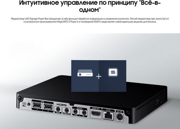 Медиаплеер Samsung SMART Signage SBB-SS08N- фото4