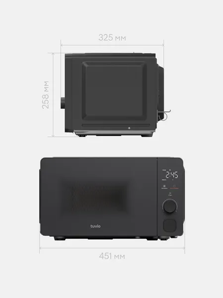 Микроволновая печь Tuvio MW04GB-2- фото10