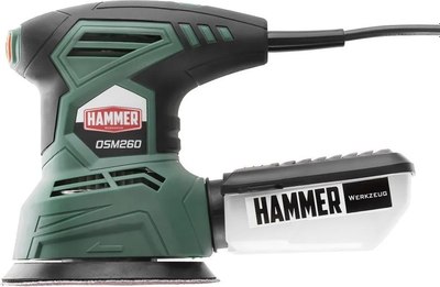 Эксцентриковая шлифовальная машина Hammer Flex OSM260- фото5