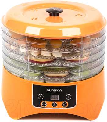 Сушилка для овощей и фруктов Oursson DH2303D/OR- фото3