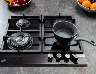 Газовая варочная панель Beko HILW64235S- фото5