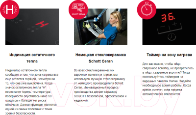 Электрическая варочная панель Hansa BHC66577- фото3