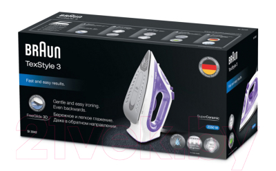 Утюг Braun Texstyle 3 SI3042 VI- фото3