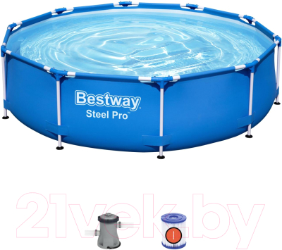 Каркасный бассейн Bestway Steel Pro 56679- фото9