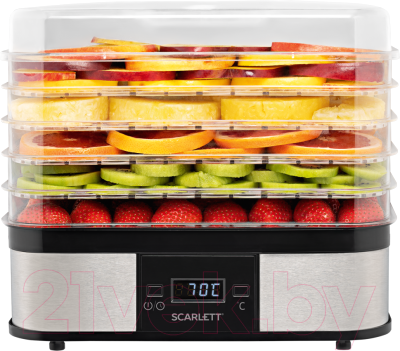 Сушилка для овощей и фруктов Scarlett SC-FD421T19- фото