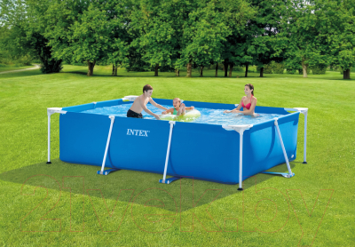 Каркасный бассейн Intex Rectangular Frame / 58981/28272- фото10