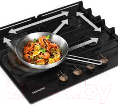 Газовая варочная панель Samsung NA64H3030AK/WT- фото8