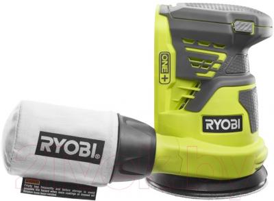 Эксцентриковая шлифовальная машина Ryobi R18ROS-0 (5133002471)- фото2