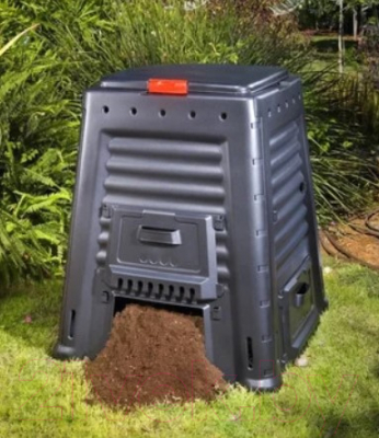 Компостер Keter Mega Composter / 231598 (650л, черный)- фото4