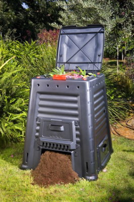 Компостер Keter Mega Composter / 231598 (650л, черный)- фото5