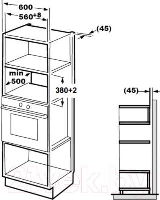 Микроволновая печь Korting KMI720X- фото3